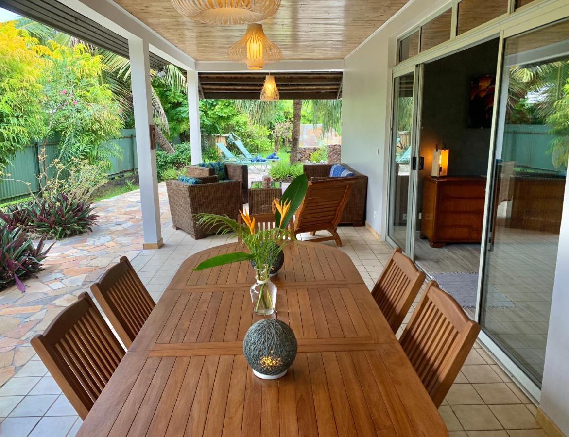 Hoama Lodge Teavaro Bagian luar foto