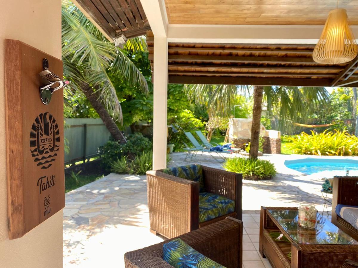 Hoama Lodge Teavaro Bagian luar foto