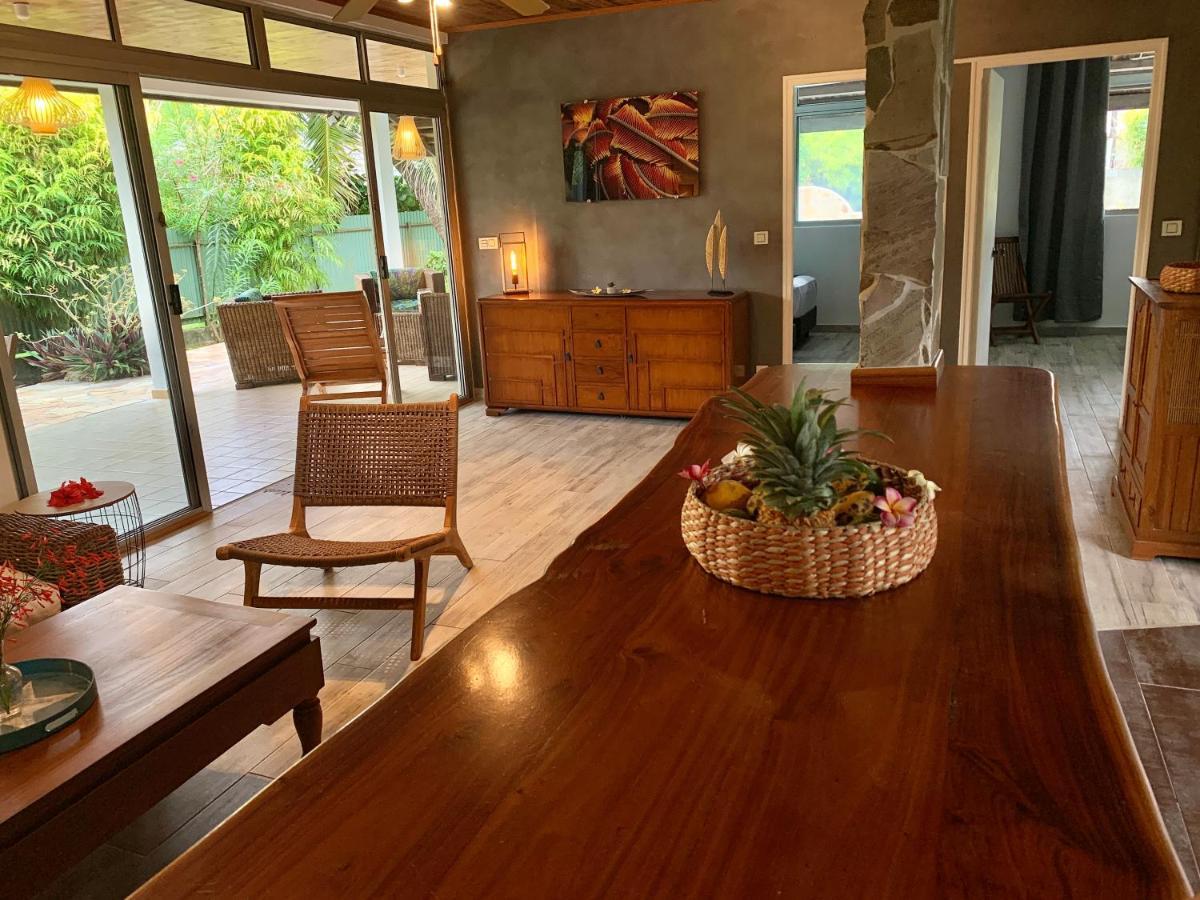 Hoama Lodge Teavaro Bagian luar foto