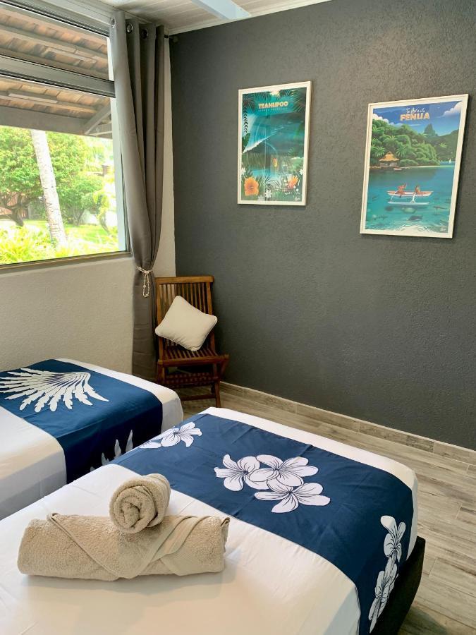 Hoama Lodge Teavaro Bagian luar foto